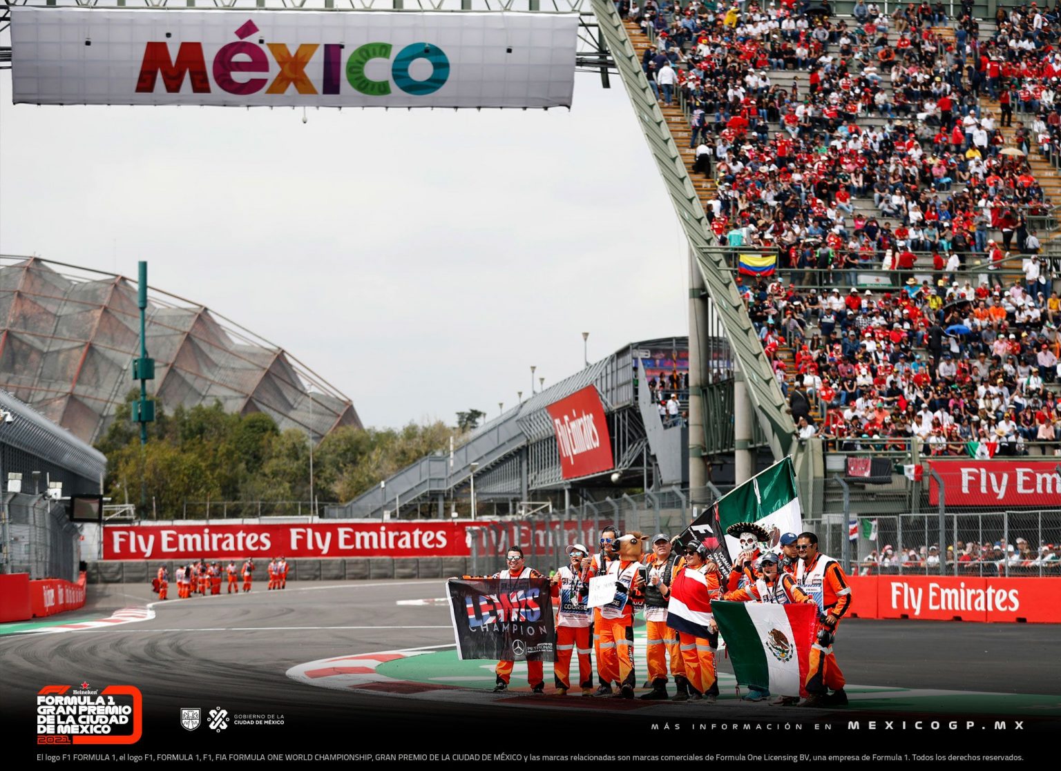 Programme et horaires du Grand Prix du Mexique de F1